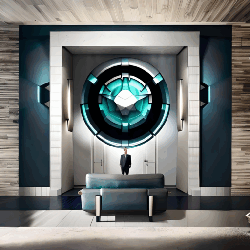 Logo de Prespa en mode sombre 